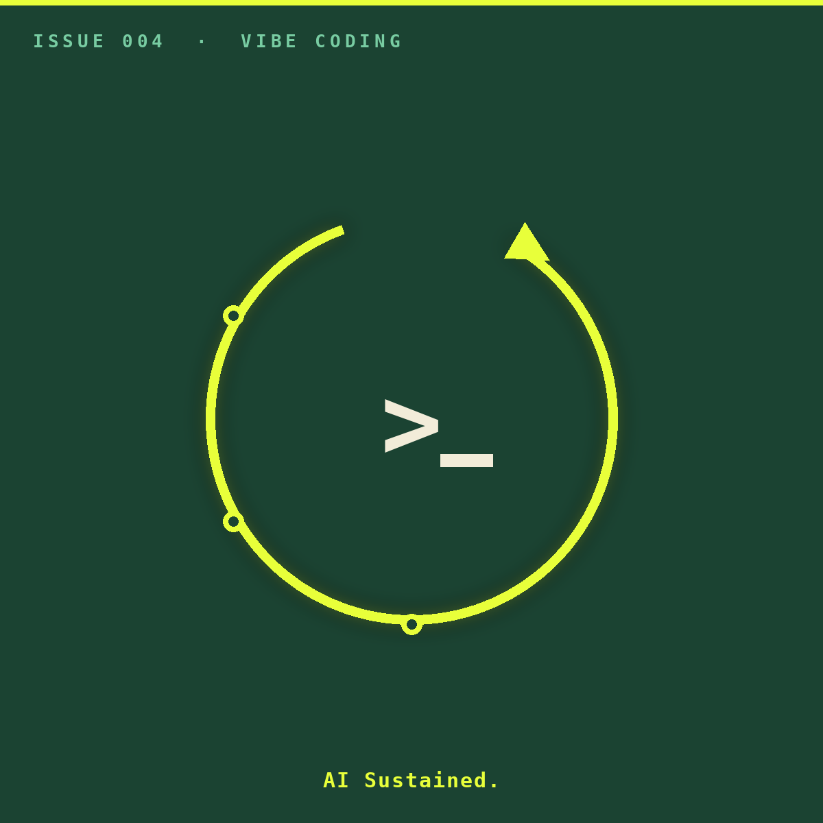 Vibe coding capability. Three skill sets collapsed into one prompting loop.