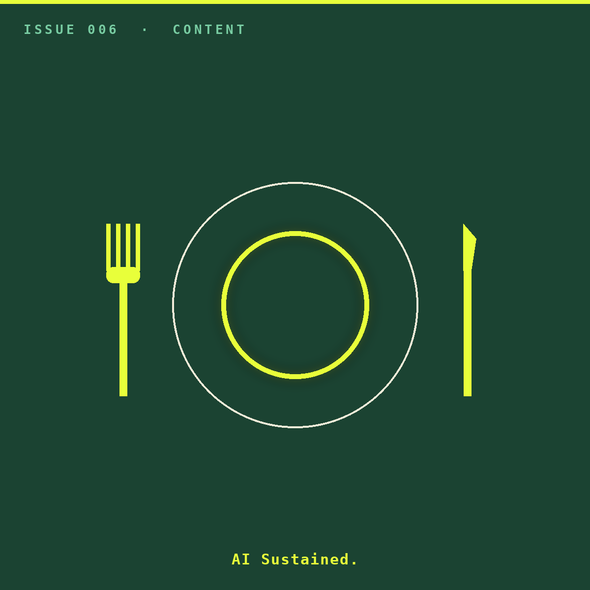 Slop, or supper? When AI-edited writing stops being slop and starts being yours.